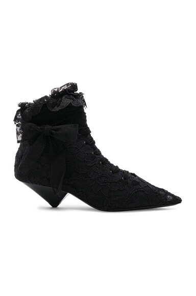 Lace Blaze Ankle Boots