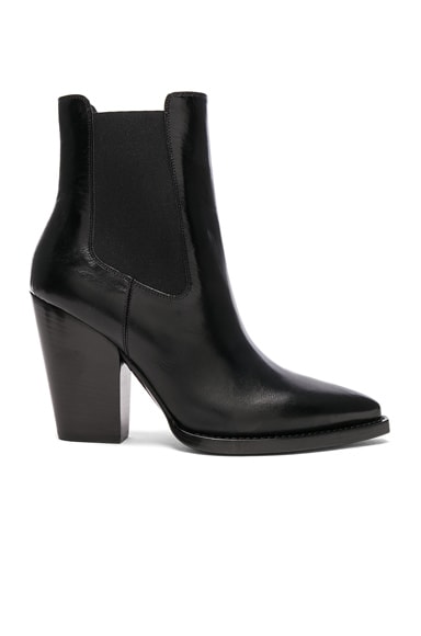 Leather Theo Heeled Chelsea Boots