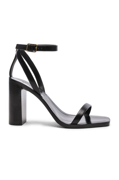 Leather Loulou Ankle Strap Sandals