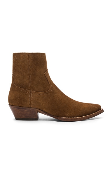 Suede Lukas Western Boots