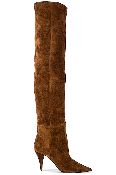 Kiki Suede Over the Knee Boots