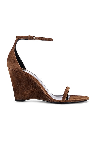 Saint Laurent Women's Wedge Sandal Beige main image 1