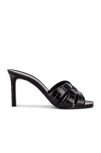 Tribute Embossed Croc Mules