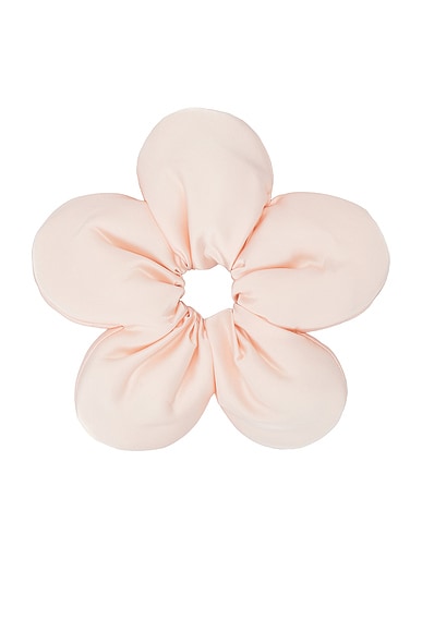 Shop Sandy Liang Flower Power 2.0 Hair Tie In Ballet