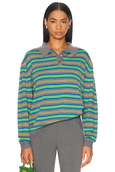 Loewe Polo Sweater in Black | FWRD Loewe Polo Sweater in Black | FWRD