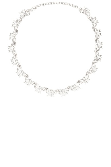 Sandy Liang Cadeau Necklace in Silver