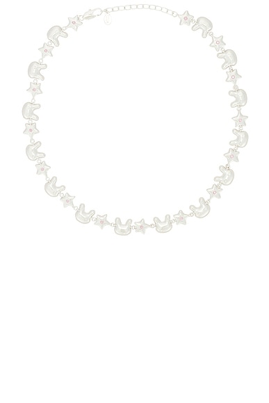 Terminator Bunny Star Necklace