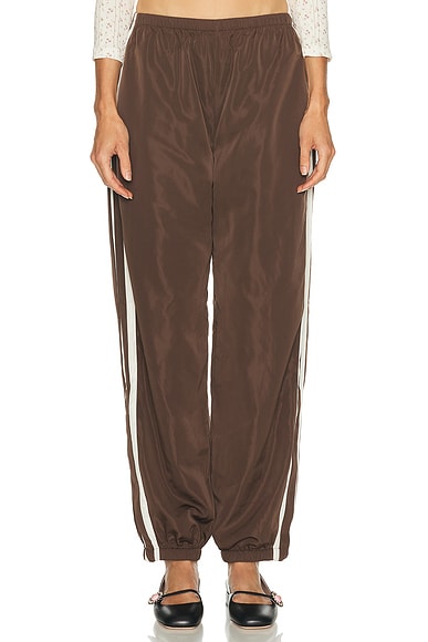 Sandy Liang Paprika Pant in Brown in Dark Brown