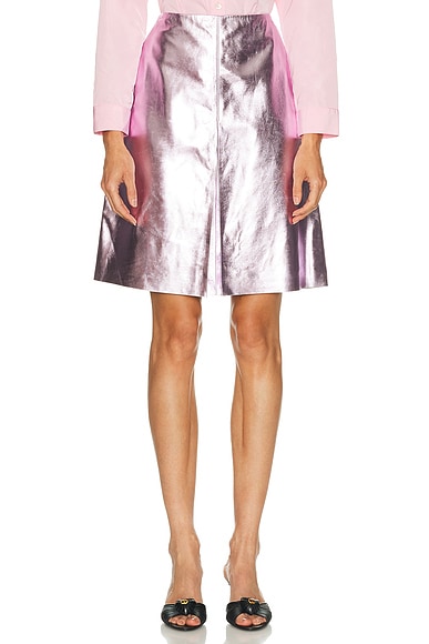 Sandy Liang Pinkie Skirt in Lilac