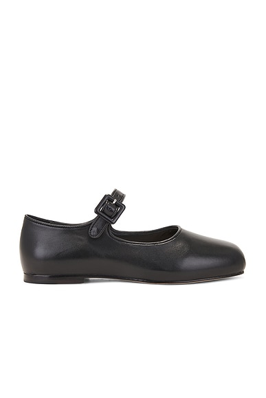 Alexander Wang Billie Mary Jane Flat in Black FWRD