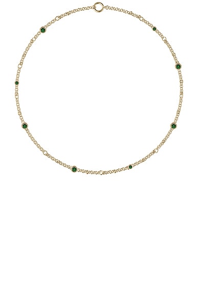 Gravity Estrella Emerald Necklace