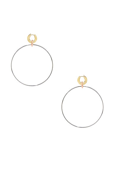 Spinelli Kilcollin Altaire Custom Hoop Earrings in Sterling Silver