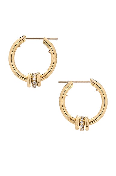 Ara Hoop Earrings in 18K Yellow Gold