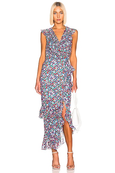 Ulla Johnson Anja Dress in Porcelain FWRD