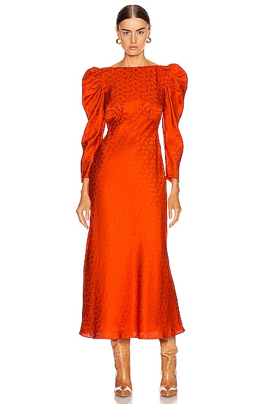 Alena discount midi dress