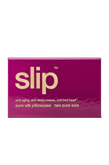 Shop Slip Pure Silk Queen Pillowcase In Ultra Violet
