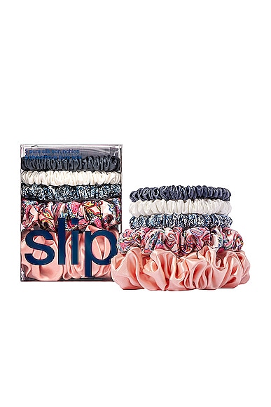 Slip Abbey Scrunchie Set In Multi