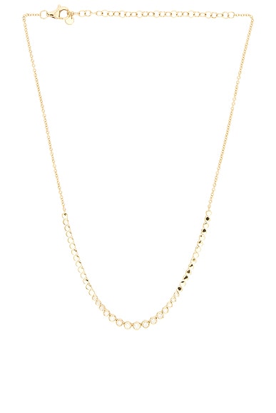 Bezel Diamond Necklace