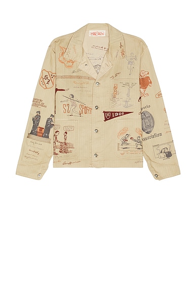 Samuel Zelig New Rituals Chore Jacket in Oil Wash | FWRD Samuel Zelig New Rituals Chore Jacket in Oil Wash | FWRD