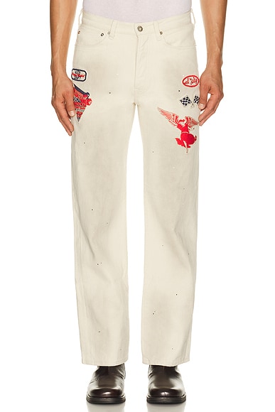Samuel Zelig Service Pant in Aged Natural