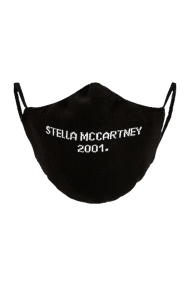 Stella McCartneyKnit Face Mask in Black