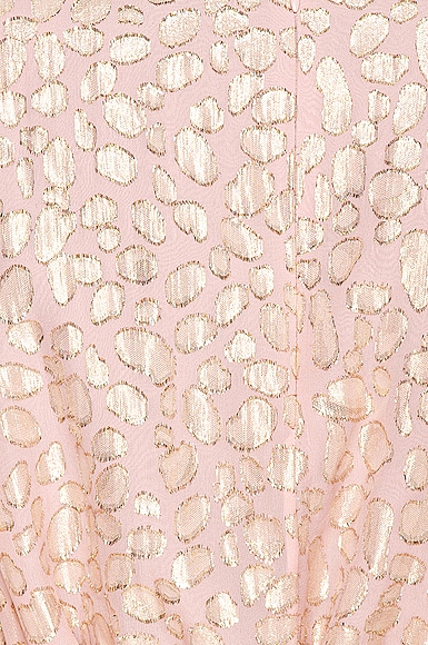 STELLA MCCARTNEY STELLA MCCARTNEY DELIA LONG SLEEVE MINI DRESS IN BALLET PINK,SMCC-WD150