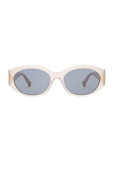 Oval Sunglasses in Grey