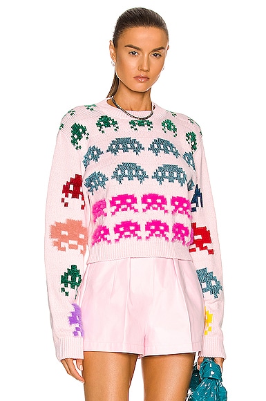 Game On Cropped Sweater