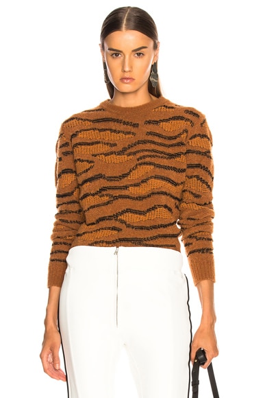 Tiger Print Sweater