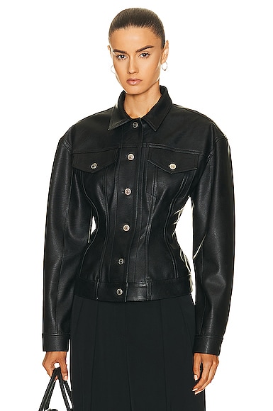 Altermat Waisted Buttoned Jacket