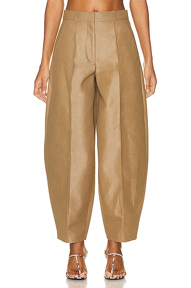 Stella McCartneyPleated Pant in Olive