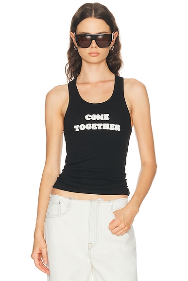 Come Together Slogan Tank Top