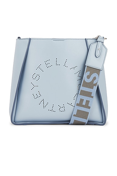 Stella McCartney Mini Logo Crossbody Bag in Blue