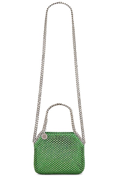 Stella McCartneyFalabella Mini Shoulder Bag in Fluo Green