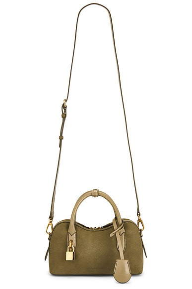 Stella McCartney Alter Suede Tote Bag in Khaki