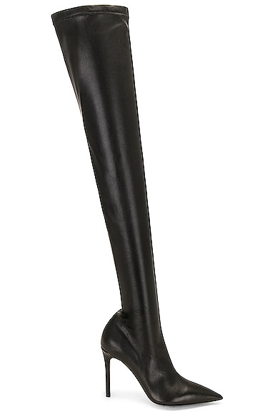 Iconic Stretch Thigh High Boot