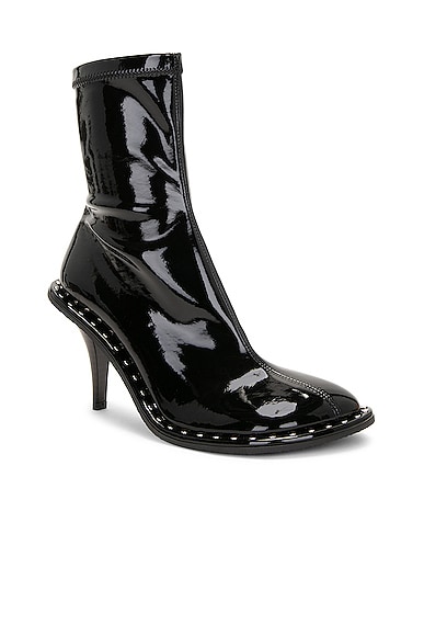 Shop Stella Mccartney Ryder Ankle Boot In Black