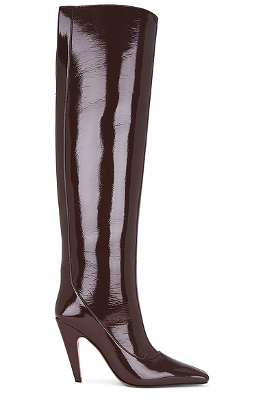 Spur Knee High Boot