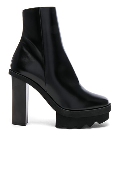 Stella McCartney Platform Ankle Boots in Black | FWRD