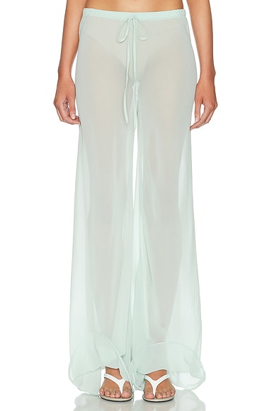Shani Shemer Frankie Pant in Aqua Blue