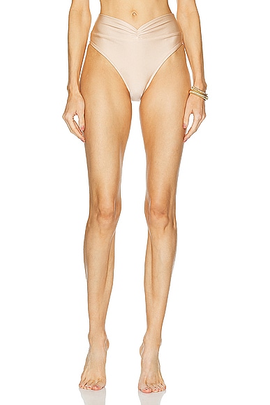 Shop Shani Shemer Claire Bikini Bottom In Body