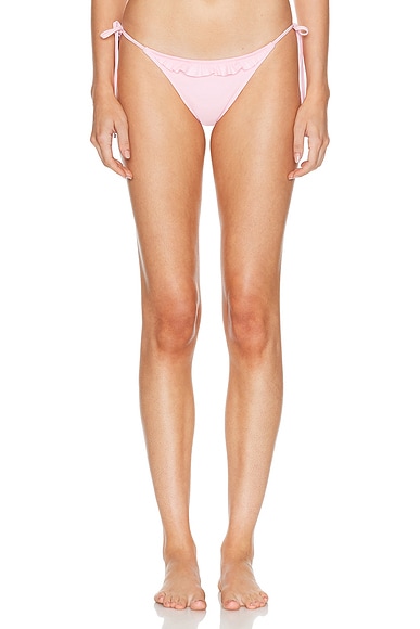 Shani Shemer Marrisia Bikini Bottom in Baby Pink