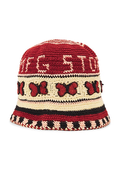 【送料無料/即納】  Story mfg. Brew Hat in Red Butterfly | FWRD 帽子