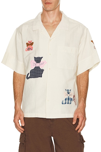 Story mfg. Greetings Shirt in Ecru Tales