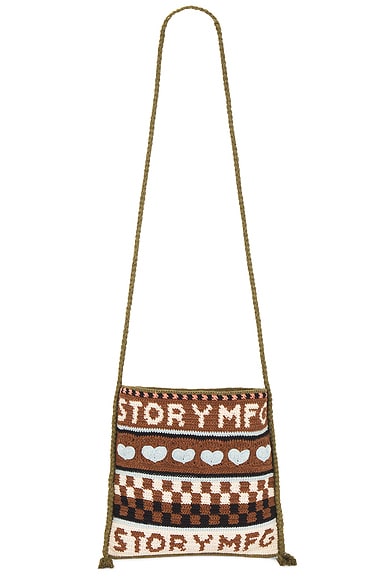 Story mfg. Stash Bag in Indigo Heart | FWRD