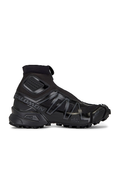 Salomon Snowcross Sneaker in Black, Black, & Magnet