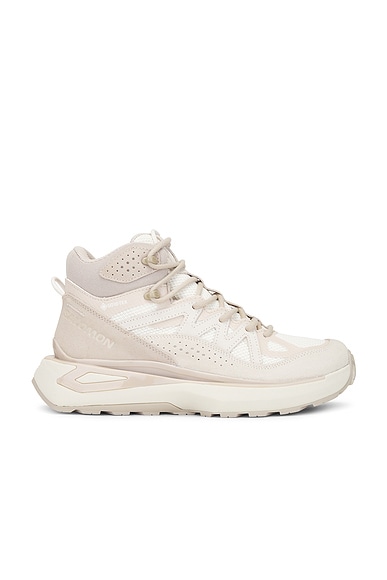 Buscemi 110MM Leather Sneakers in White FWRD
