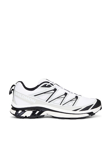 Salomon Xt-6 Expanse in White, Metal, & Black