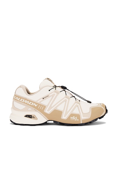 Salomon Speedcross 3 Gtx in Vanilla Ice, White Pepper, & Feather Gray