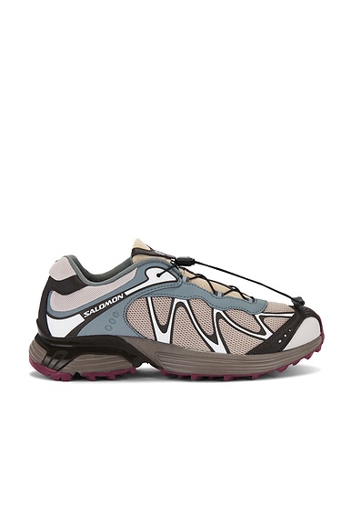 Salomon Xt-Whisper Sneakers in Oxford Tan, Sedona Sage, & Delicioso